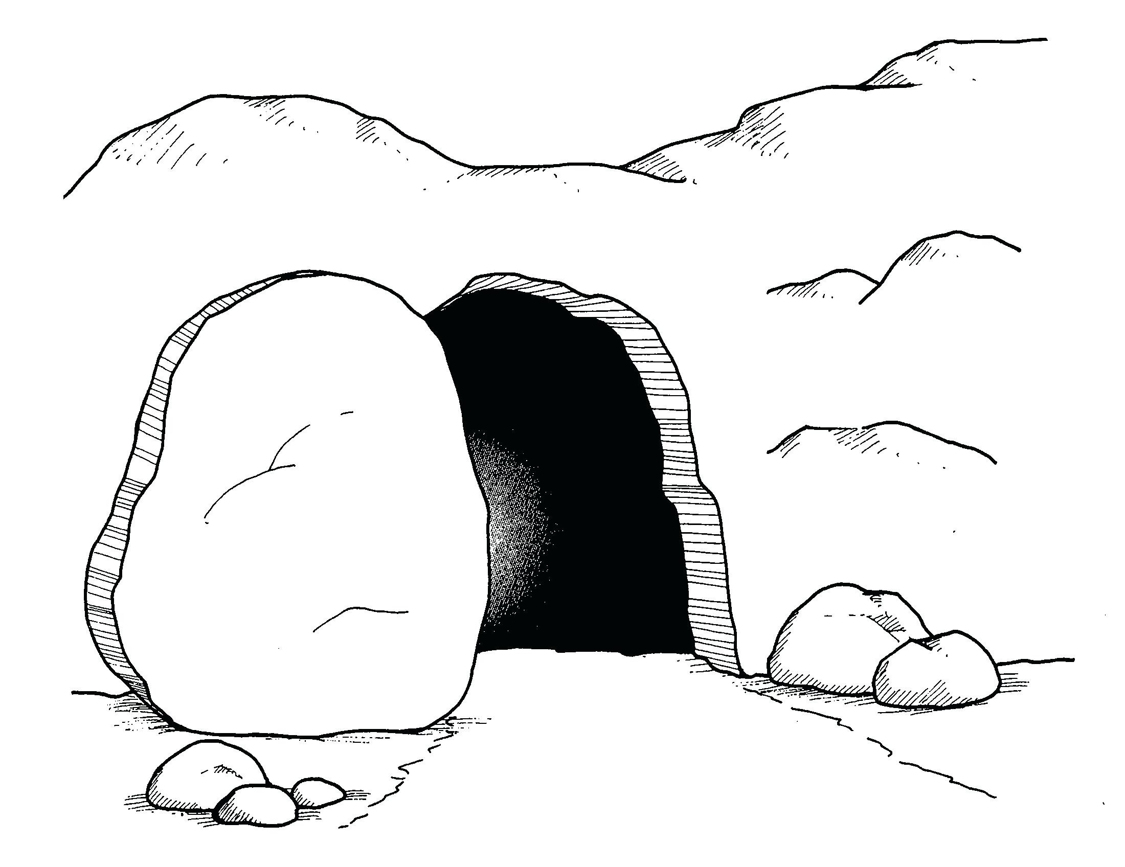 Cave clipart black and white 5 » Clipart Station.
