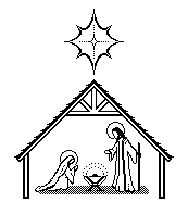 black and white christian christmas clipart 20 free Cliparts | Download ...