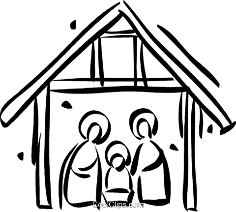 black and white christian christmas clipart 20 free Cliparts | Download