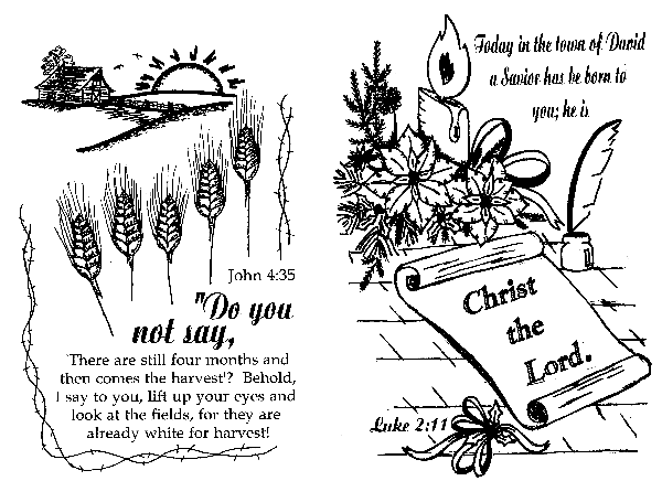 Free Black And White Christian Clipart.