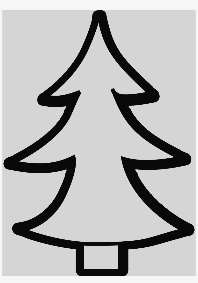 Free Christmas Tree Clip Art Black And White – Adr Alpujarra