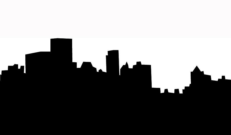 Free City Skyline Clipart Black And White, Download Free.