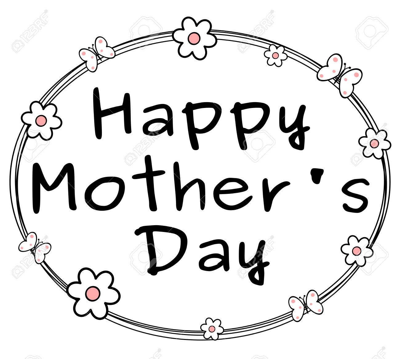 happy-mothers-day-clipart-black-and-white-design-corral