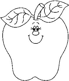 Apple Tree Clipart Black And White.