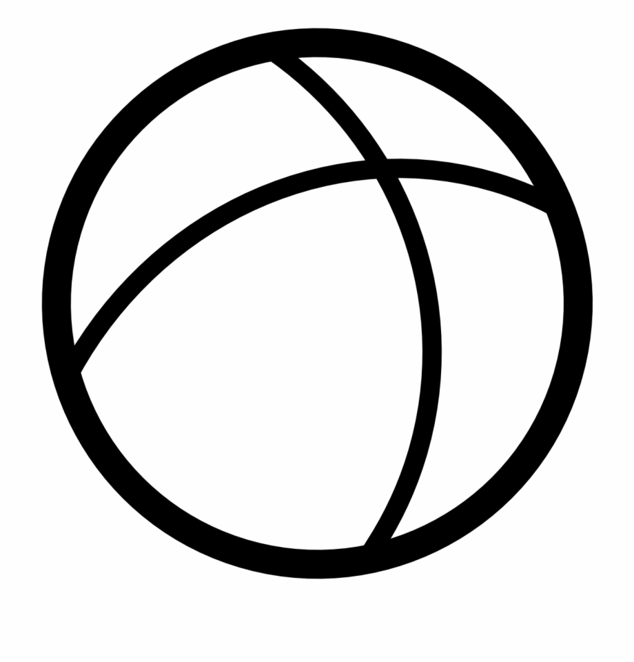 Ball Clipart Black And White.