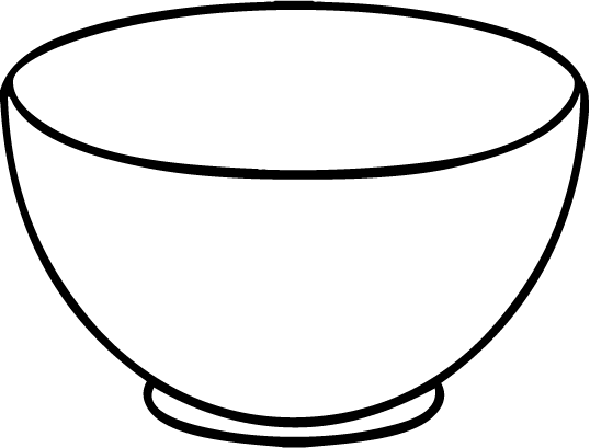 Black And White Clipart Bowl 10 Free Cliparts Download Images On