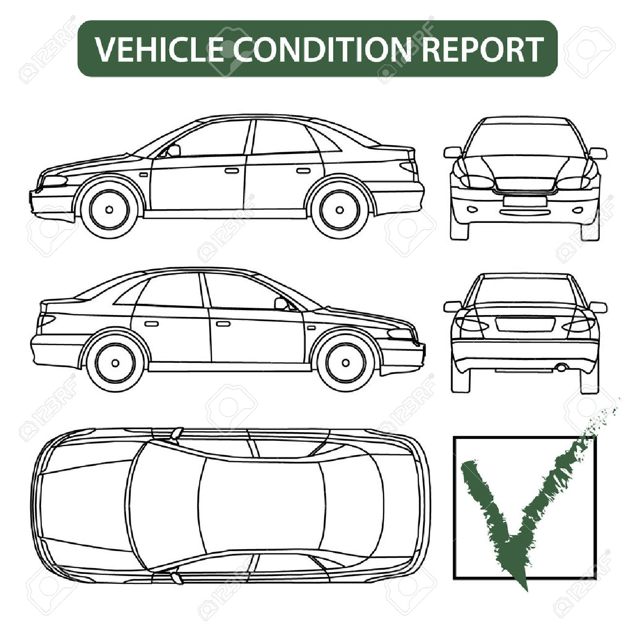 black and white clipart car inspection check list 20 free Cliparts Download images on