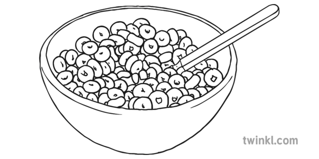 black and white clipart cereal 10 free Cliparts | Download images on