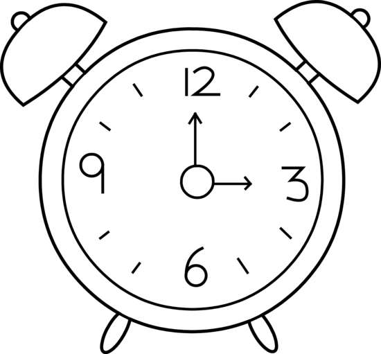 Clock Clipart Black And White & Clock Black And White Clip Art.