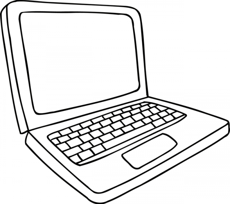 black and white clipart computer 10 free Cliparts | Download images on ...
