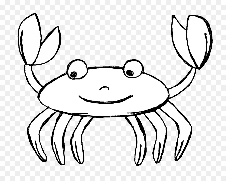 Crab black and white clipart 6 » Clipart Station.