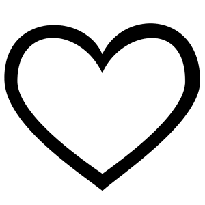 999+ Heart Clipart Black And White [Free Download].