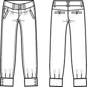 Jeans clipart black and white 2 » Clipart Station.