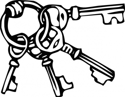Free Key Black And White Clipart, Download Free Clip Art.