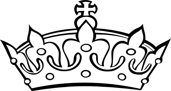Princess Crown Clipart Black And White images.