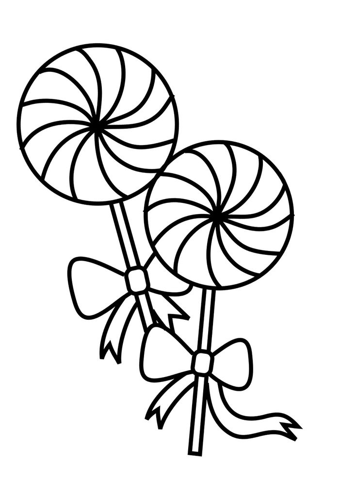 Free Lollipop Clipart Black And White, Download Free Clip.