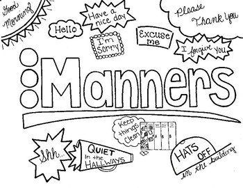 Manners At School Worksheets & Teaching Resources.