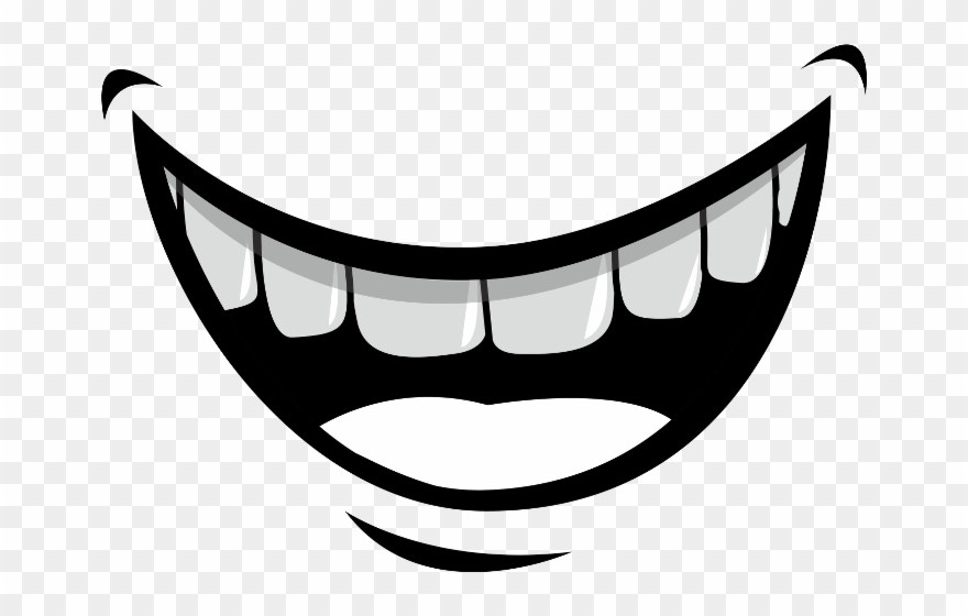 Mouth Cartoon Smile Clipart (#1094419).