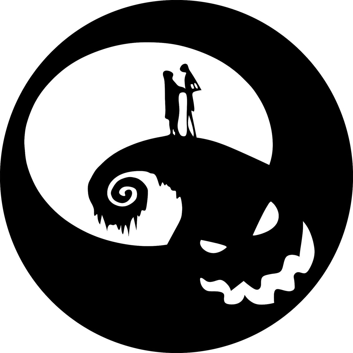 nightmare before christmas clipart black and white 10 free Cliparts