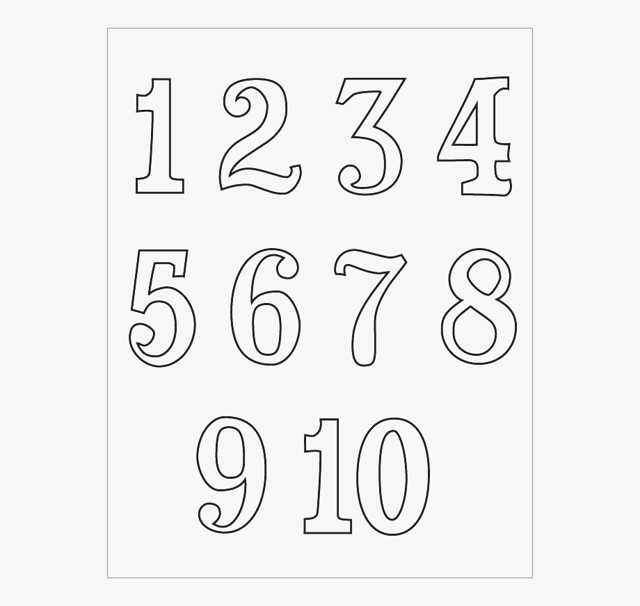 black and white clipart numbers 10 free Cliparts | Download images on ...