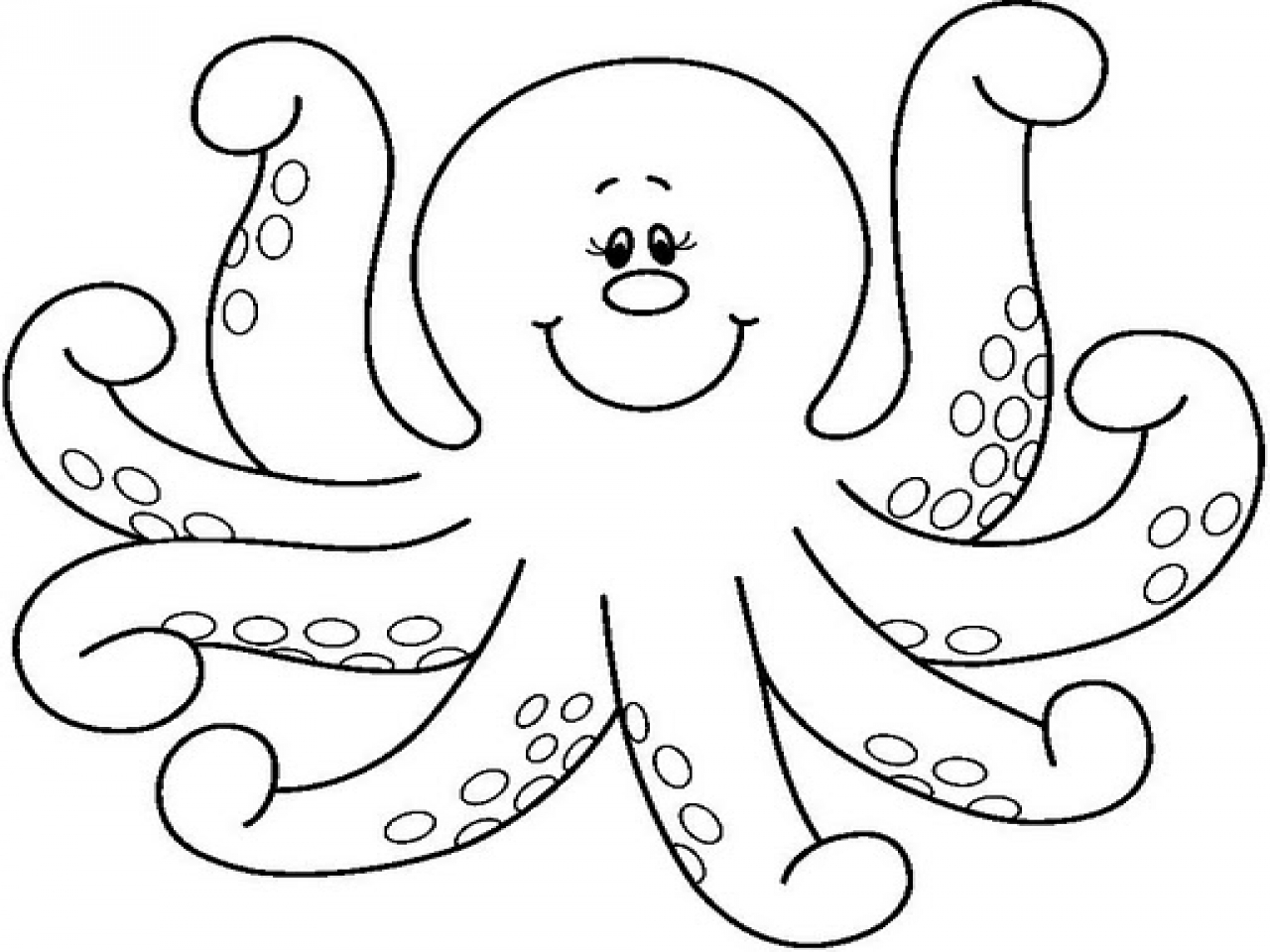 Free Octopus Clipart Black And White, Download Free Clip Art.