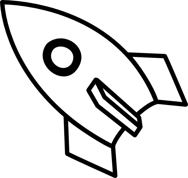 black and white rocket ship clipart 10 free Cliparts | Download images