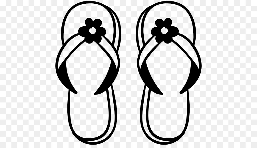 black and white clipart sandals 10 free Cliparts | Download images on ...