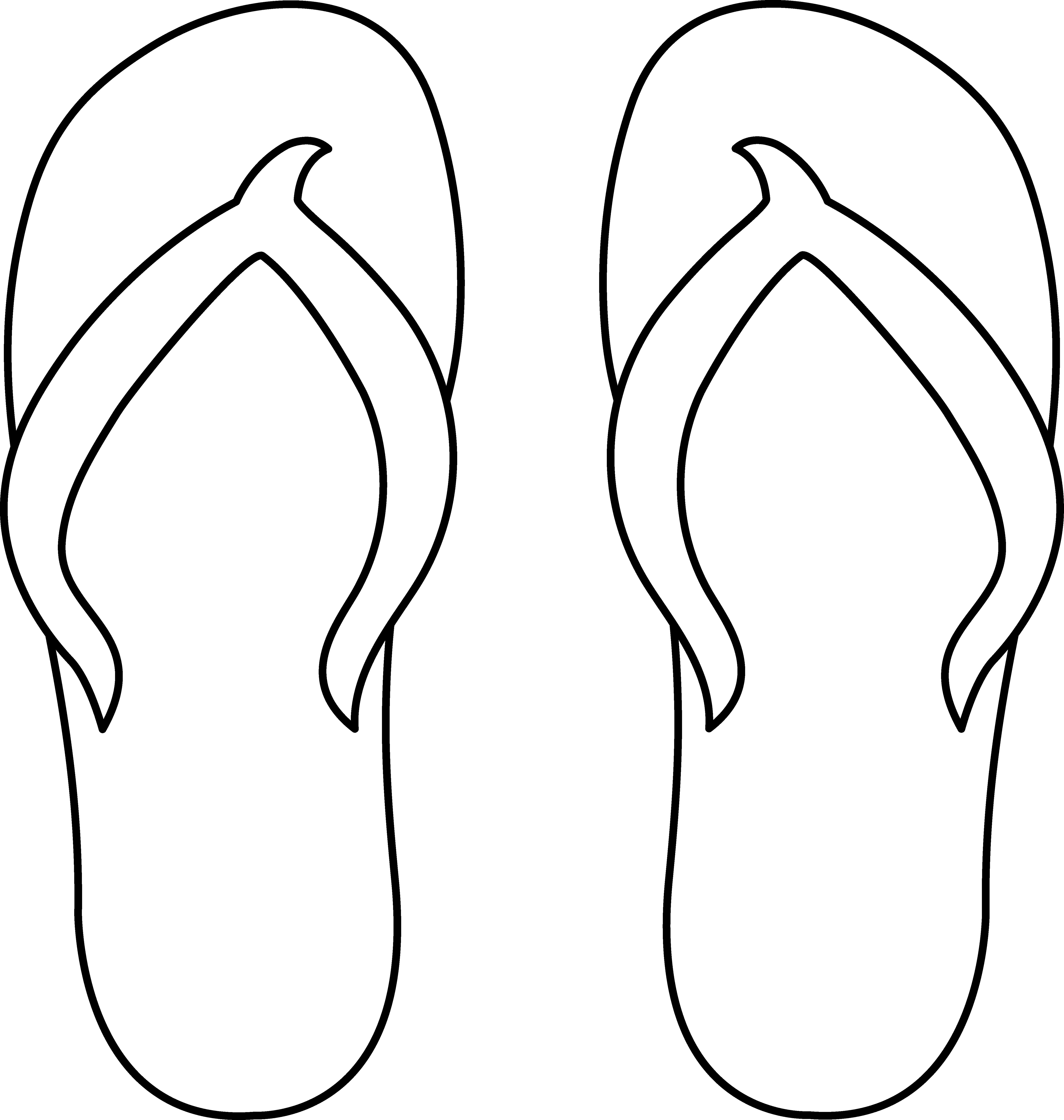 black and white clipart slippers 10 free Cliparts | Download images on ...