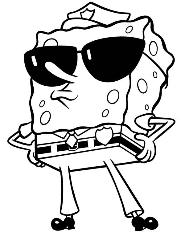 Free Spongebob Black And White Pictures, Download Free Clip.