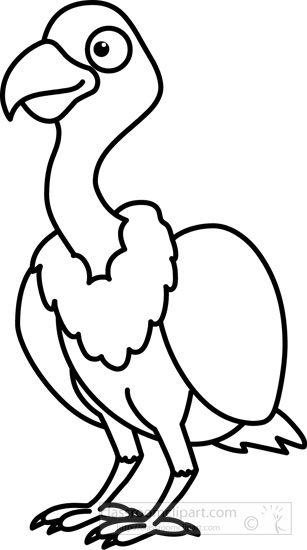 198 Vulture free clipart.