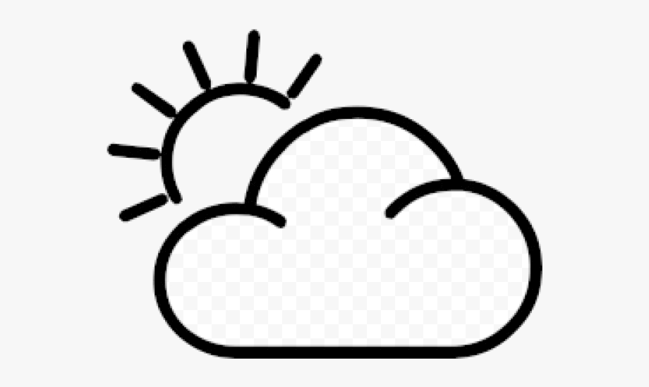 Partly Cloudy Clipart Weather Transparent Png.