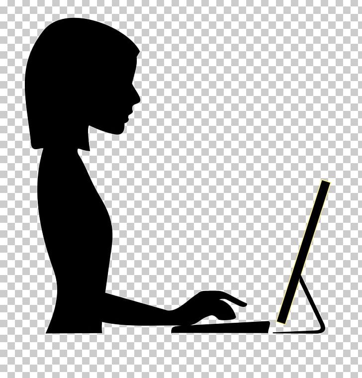 Woman Womens Work PNG, Clipart, Arm, Black And White, Clip.