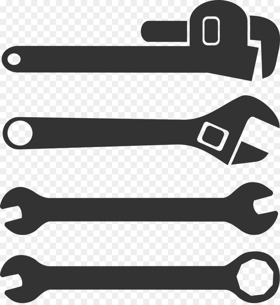 black and white wrench clipart Spanners Clip art clipart.