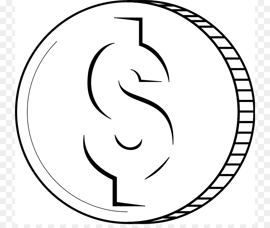 Coins clipart black and white 5 » Clipart Station.