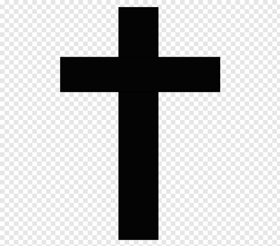 White cross illustration, Ireland Christian cross Silhouette.