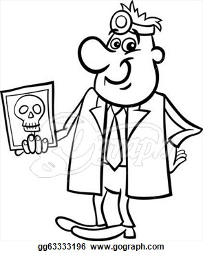 Doctor Clipart Black And White.