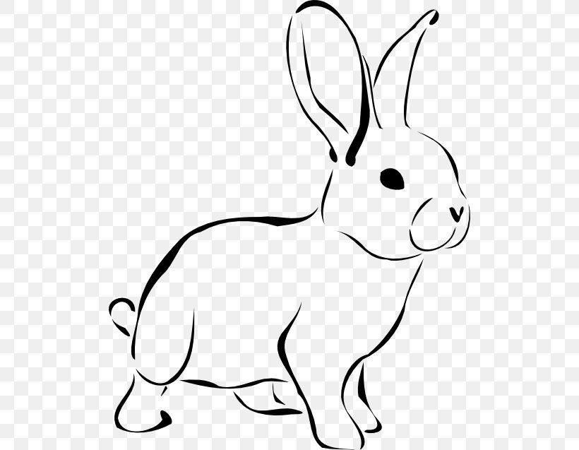 black and white easter bunny clipart 10 free Cliparts | Download images