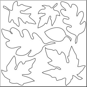 Leaves Clipart Black And White & Leaves Black And White Clip Art.