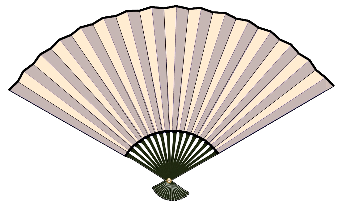 Fan Clipart Black And White.