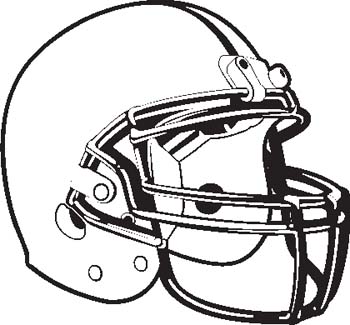 Free Black And White Football Helmet, Download Free Clip Art.