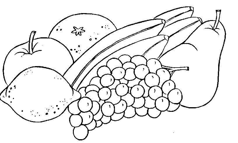 Free Black And White Fruit Clipart, Download Free Clip Art.