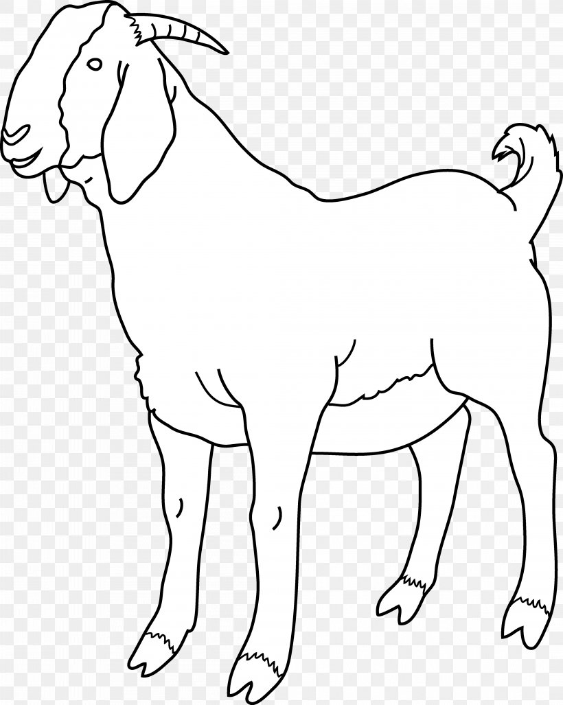 Boer Goat Black Bengal Goat Sheep Clip Art, PNG, 4202x5266px.