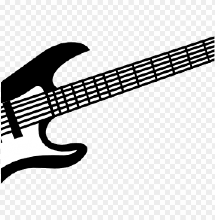 allery of grand guitar clipart black and white silhouette.