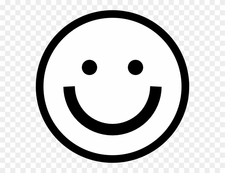 Smiley Face Black And White Smiley Face Clipart Black.