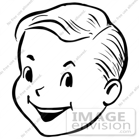 Head clipart black and white 3 » Clipart Station.