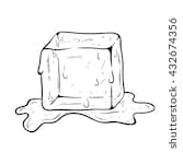 ice cube clip art black and white free vectors.