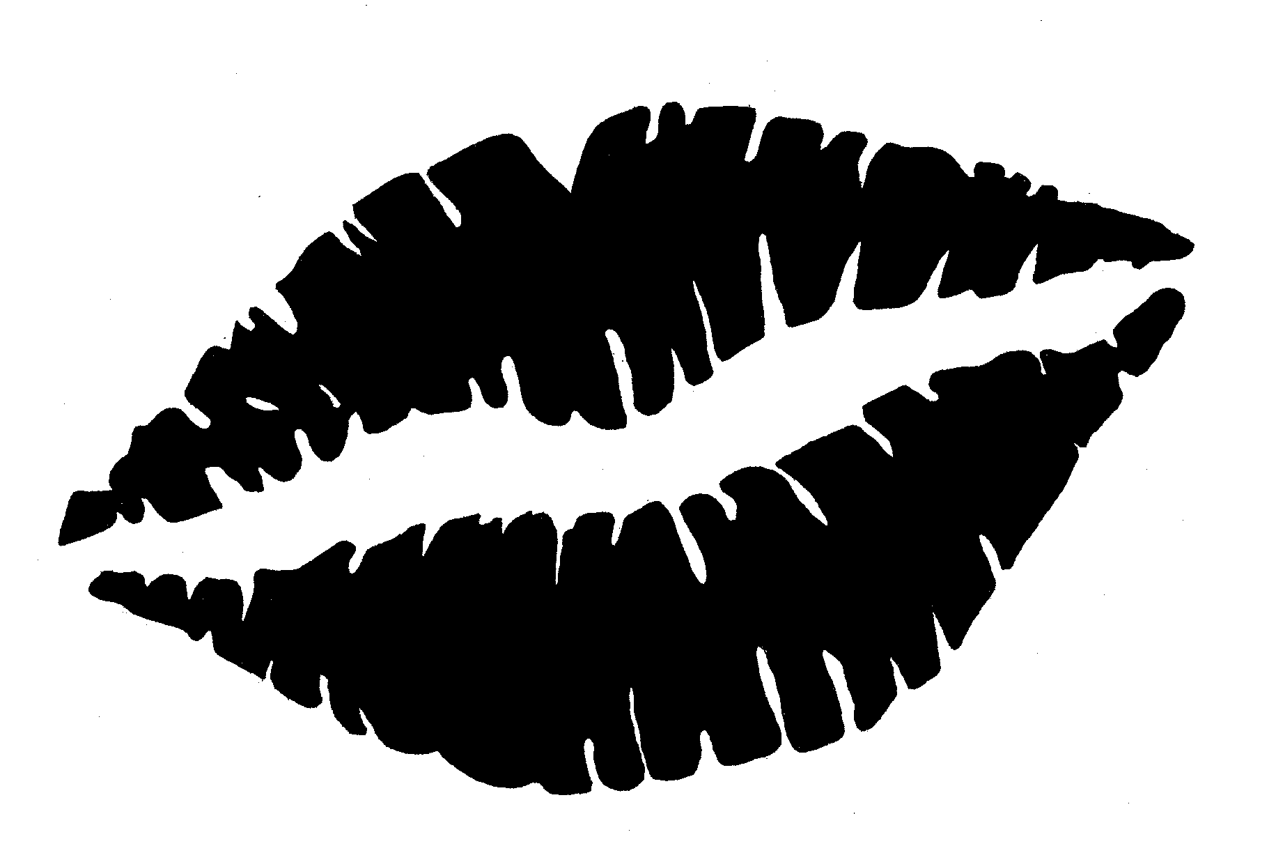 Kissing Lips Black And White Clipart Clipart Best Clipart Best Images
