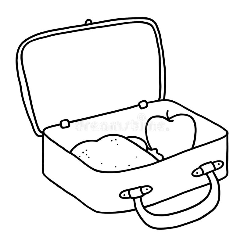black white lunch box clipart 10 free Cliparts | Download images on