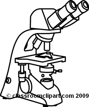 Microscope Clipart Black And White.
