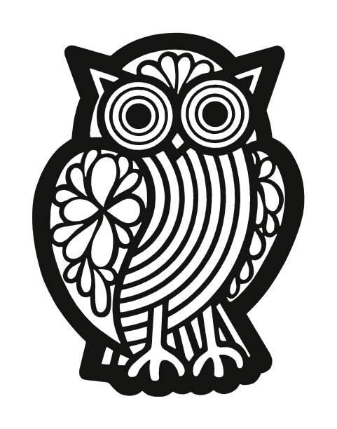 black and white owl clipart 20 free Cliparts | Download images on ...